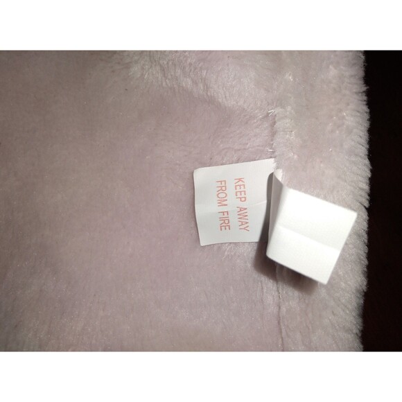 Pink Elephant Lovey Security Blanket Soft Plush Baby Soother 14 Inch Soft Eyes - Picture 7 of 7